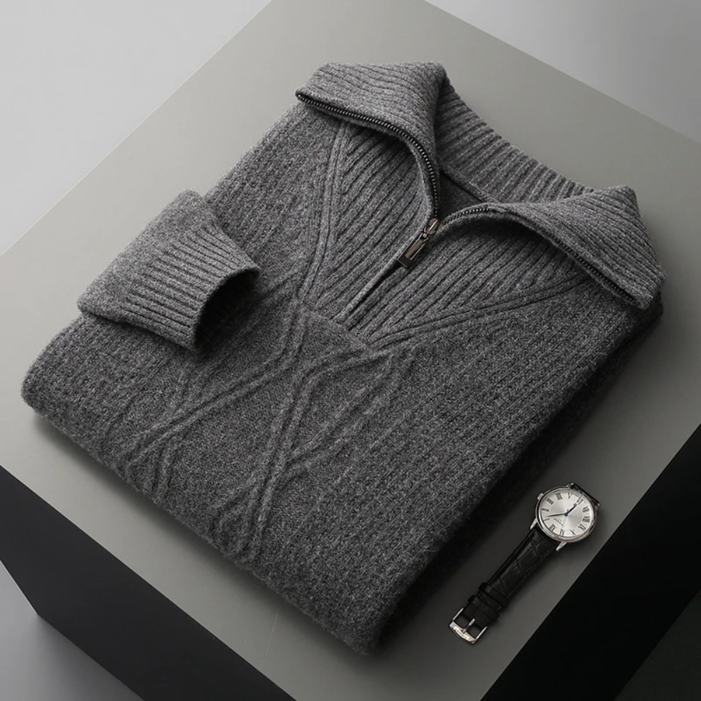 MOOSA - Eclipse Zip Sweater