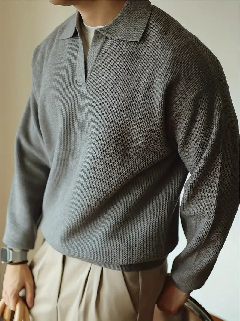 MOOSA - Edward Long sleeve Polo