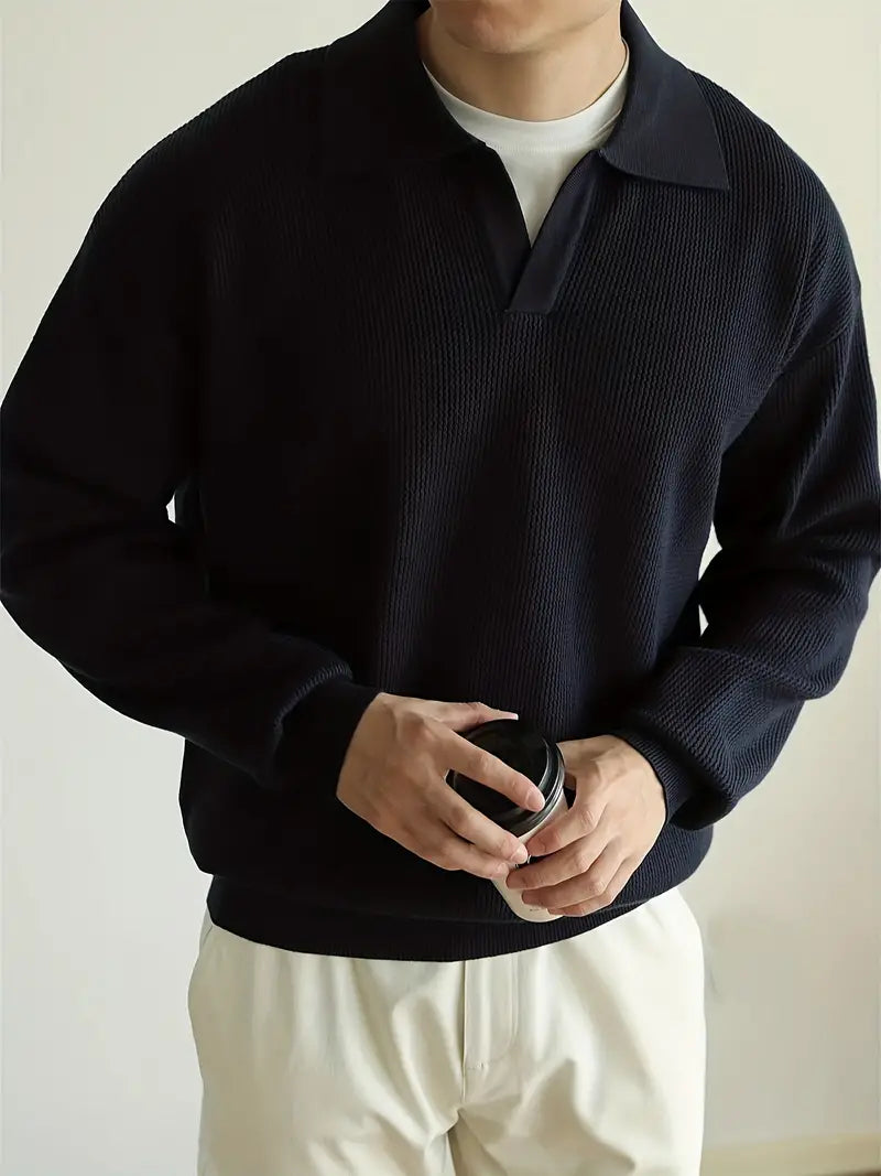 MOOSA - Edward Long sleeve Polo