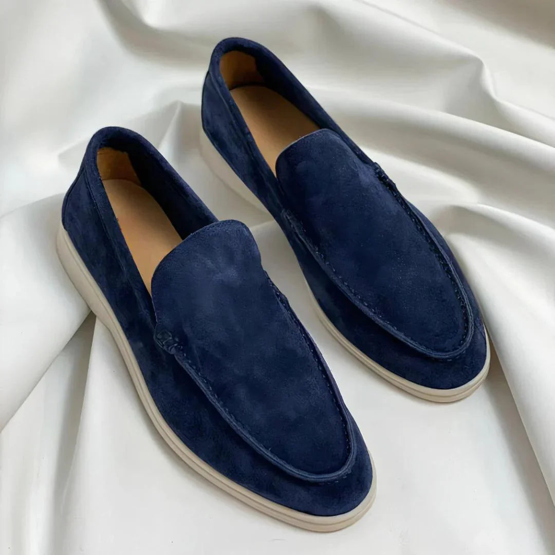MOOSA - suède loafers