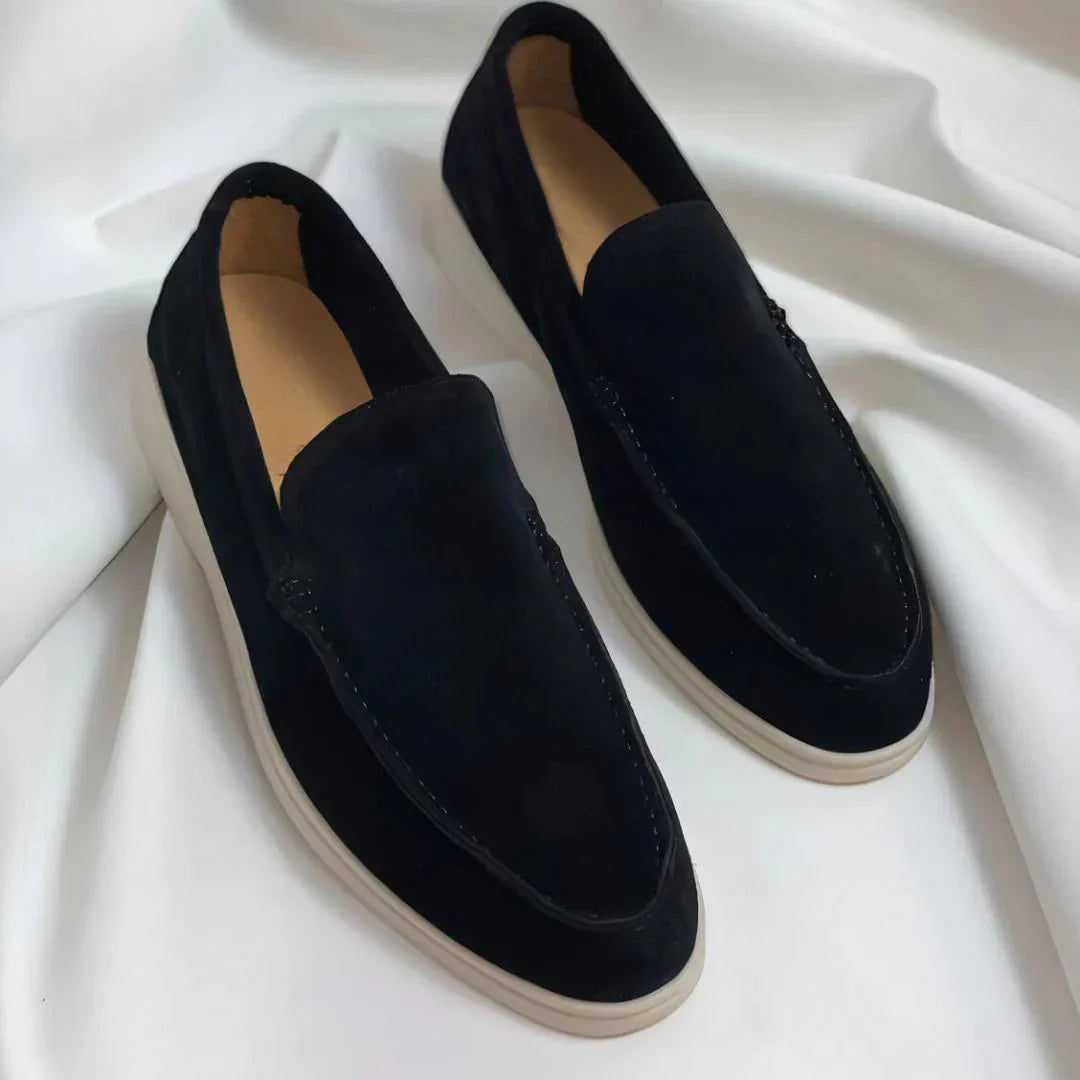 MOOSA - suède loafers
