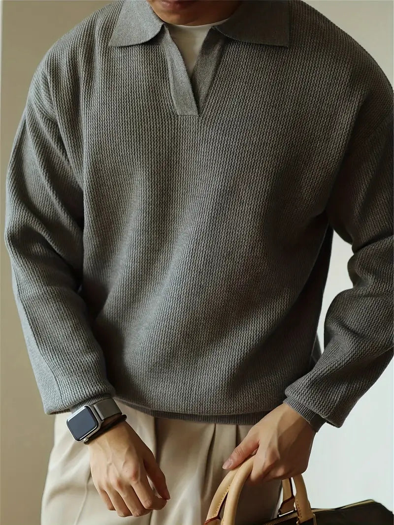 MOOSA - Edward Long sleeve Polo