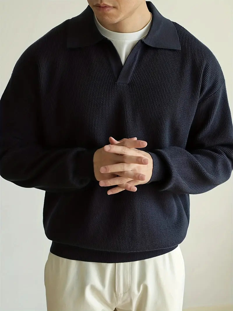 MOOSA - Edward Long sleeve Polo