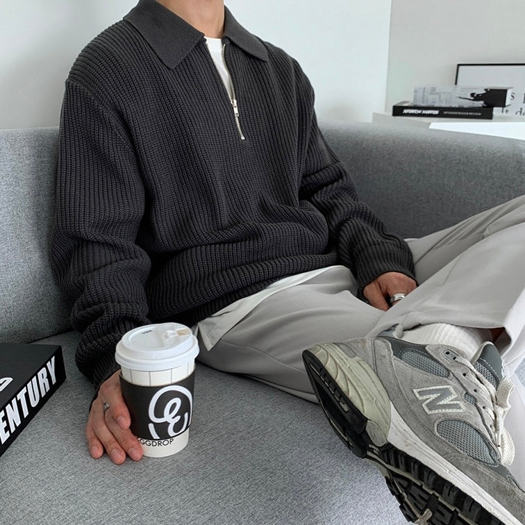 MOOSA - Stijlvol Zip Sweater