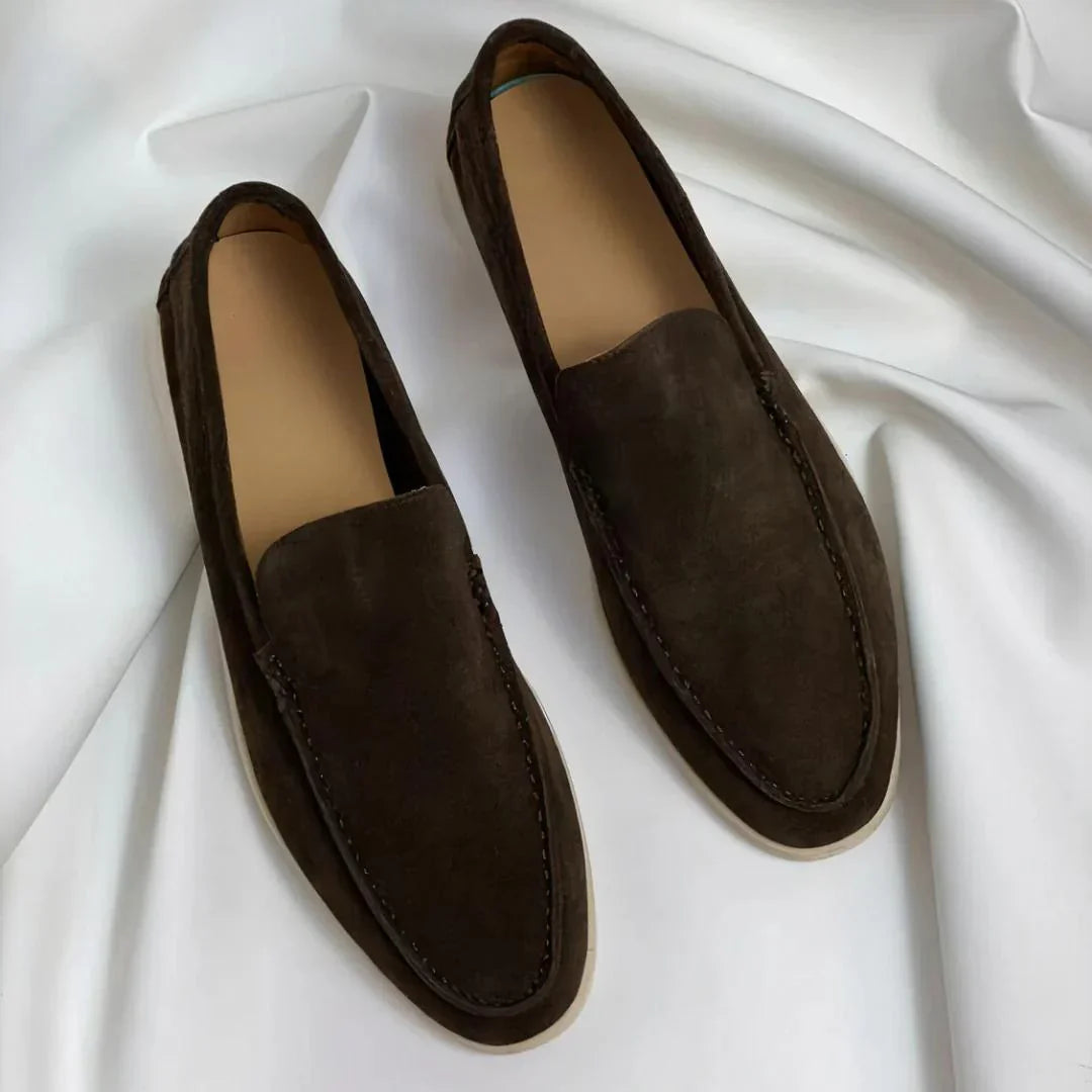 MOOSA - suède loafers