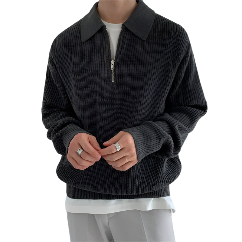 MOOSA - Stijlvol Zip Sweater