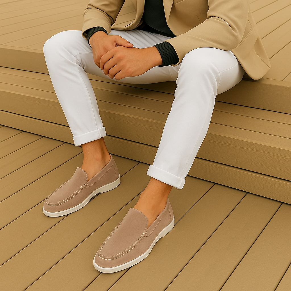 MOOSA - Chique suède loafers