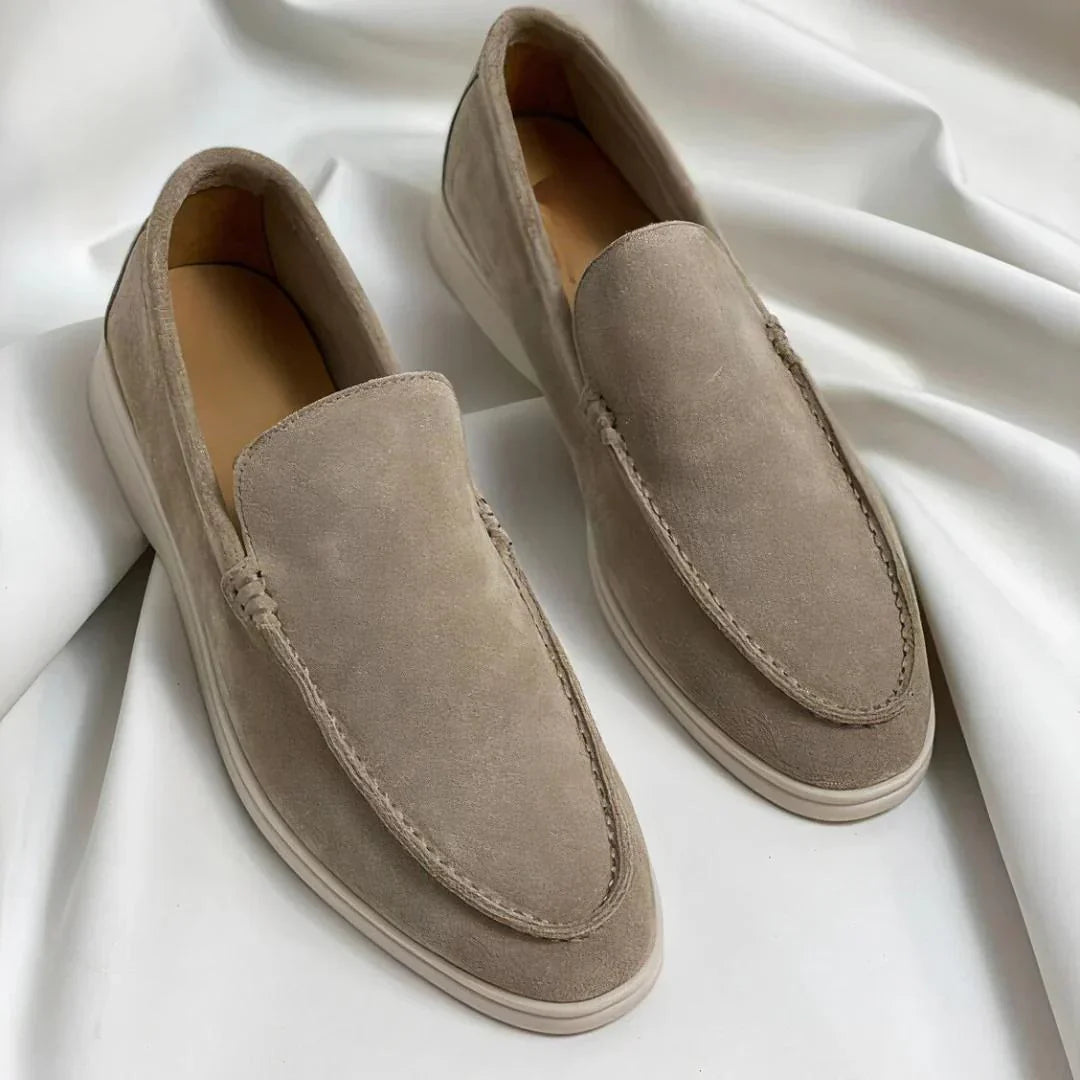 MOOSA - suède loafers