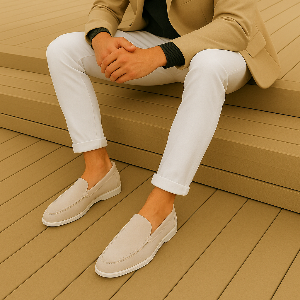 MOOSA - Chique suède loafers
