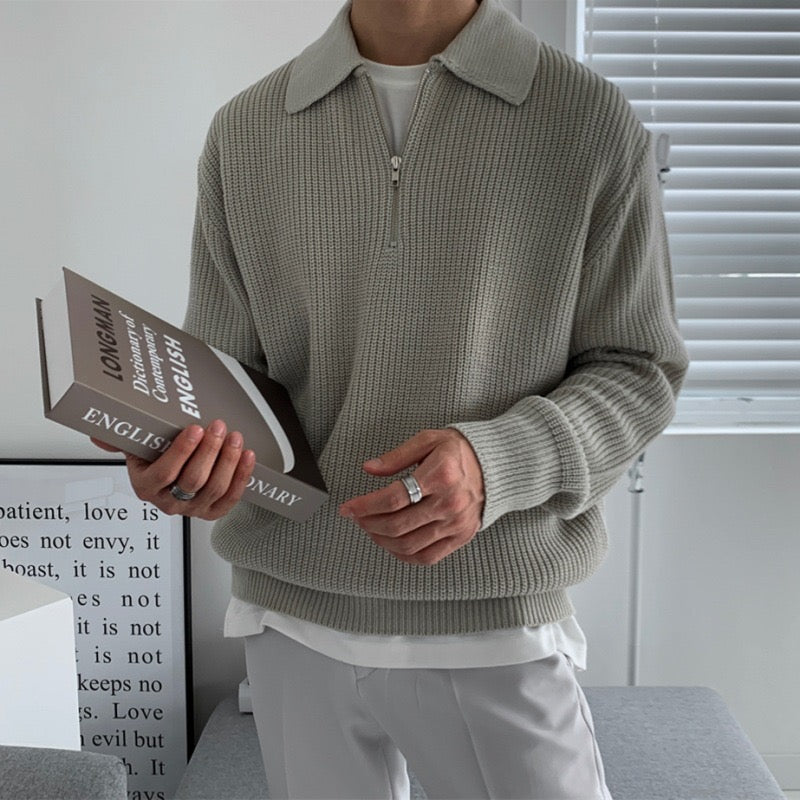 MOOSA - Stijlvol Zip Sweater
