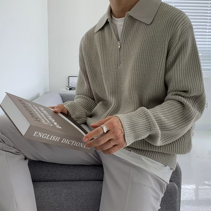 MOOSA - Stijlvol Zip Sweater