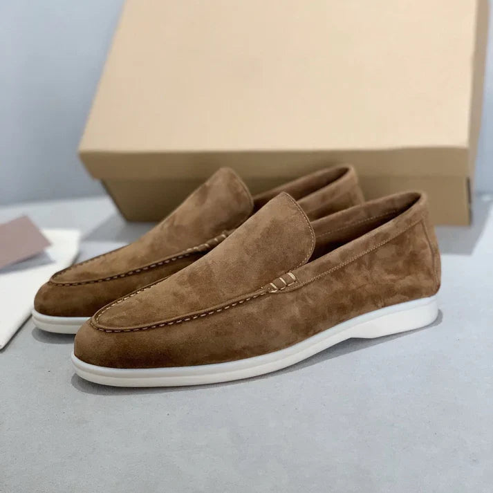 MOOSA - Chique suède loafers