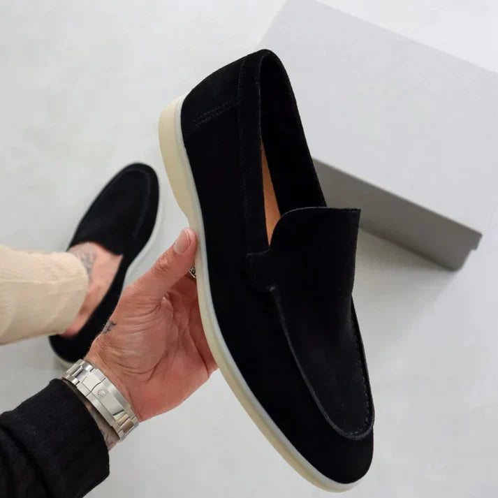 MOOSA - suède loafers