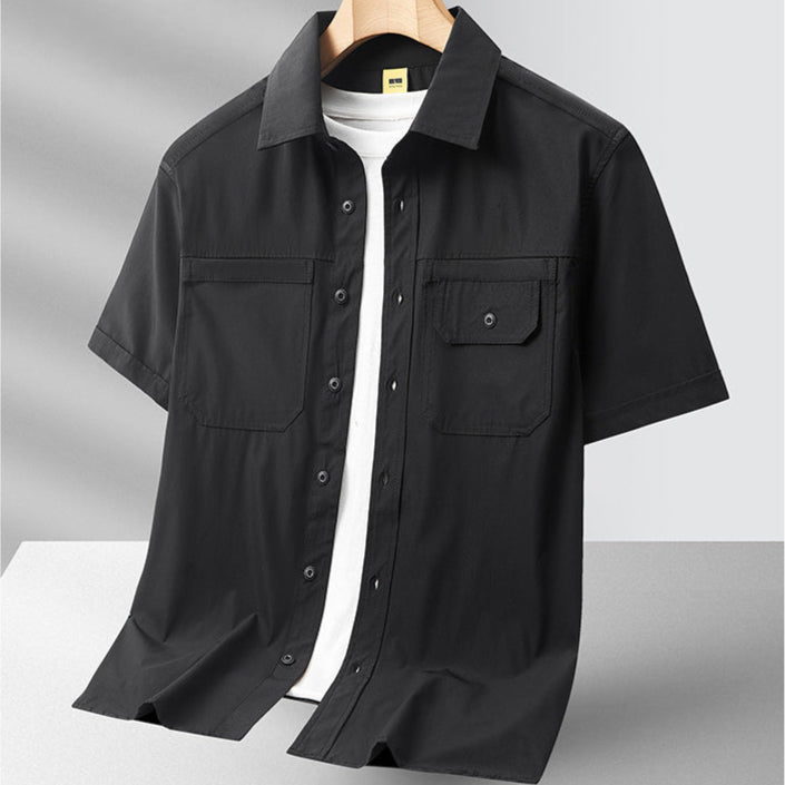 MOOSA - Darlon Blouse (korte mouwen)