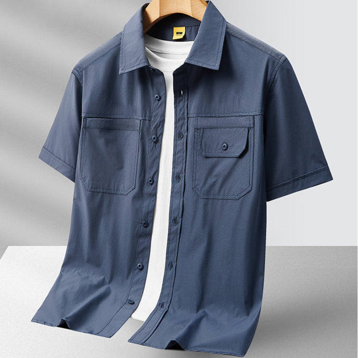 MOOSA - Darlon Blouse (korte mouwen)