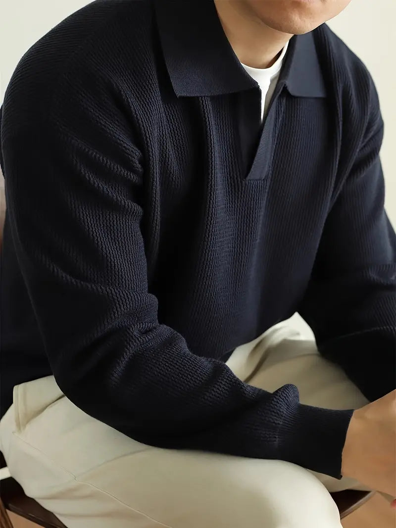 MOOSA - Edward Long sleeve Polo