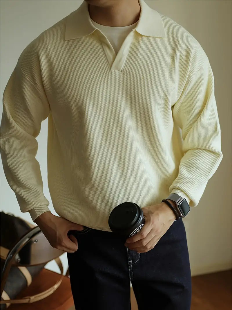 MOOSA - Edward Long sleeve Polo