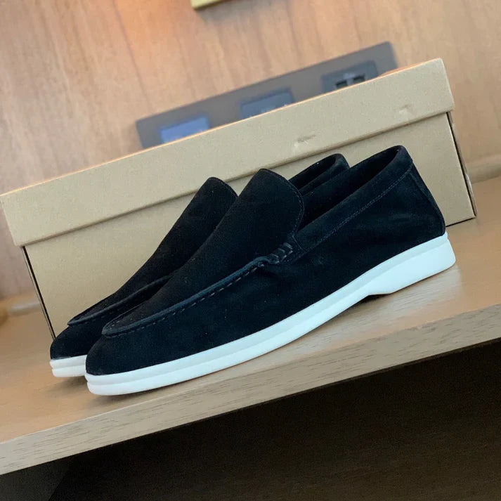 MOOSA - Chique suède loafers