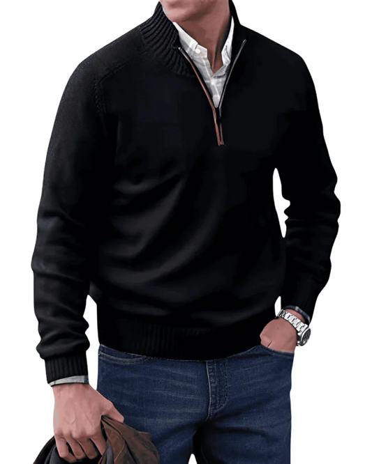 MOOSA - Casual Zip Sweater