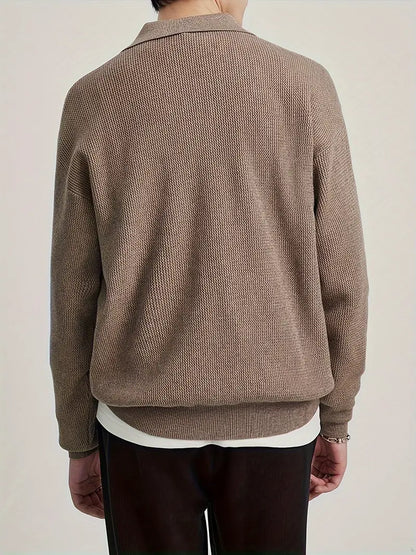 MOOSA - Edward Long sleeve Polo