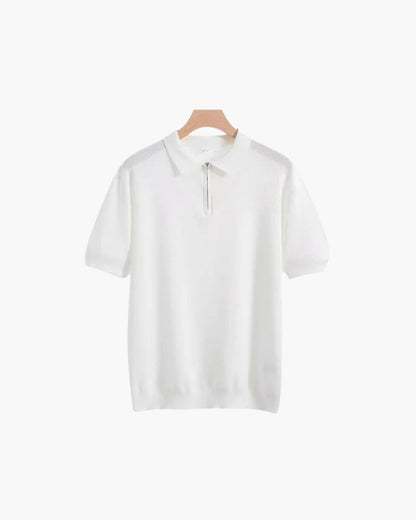 MOOSA - Polo met ritssluiting