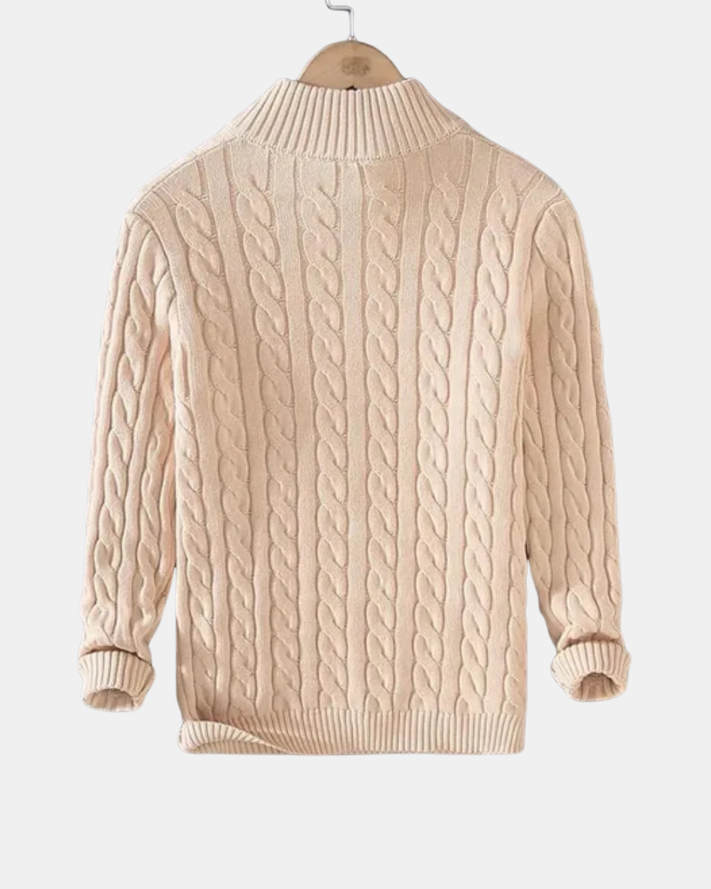 MOOSA - Pietro Sweater Halve Ritssluiting