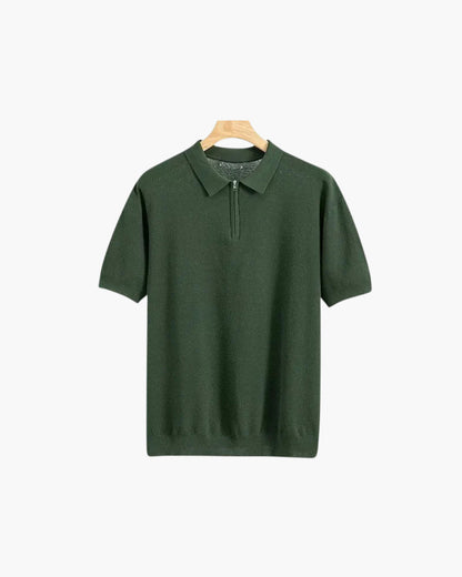 MOOSA - Polo met ritssluiting