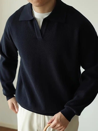 MOOSA - Edward Long sleeve Polo