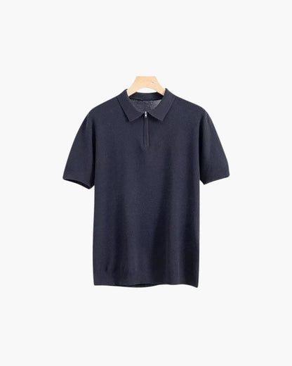 MOOSA - Polo met ritssluiting