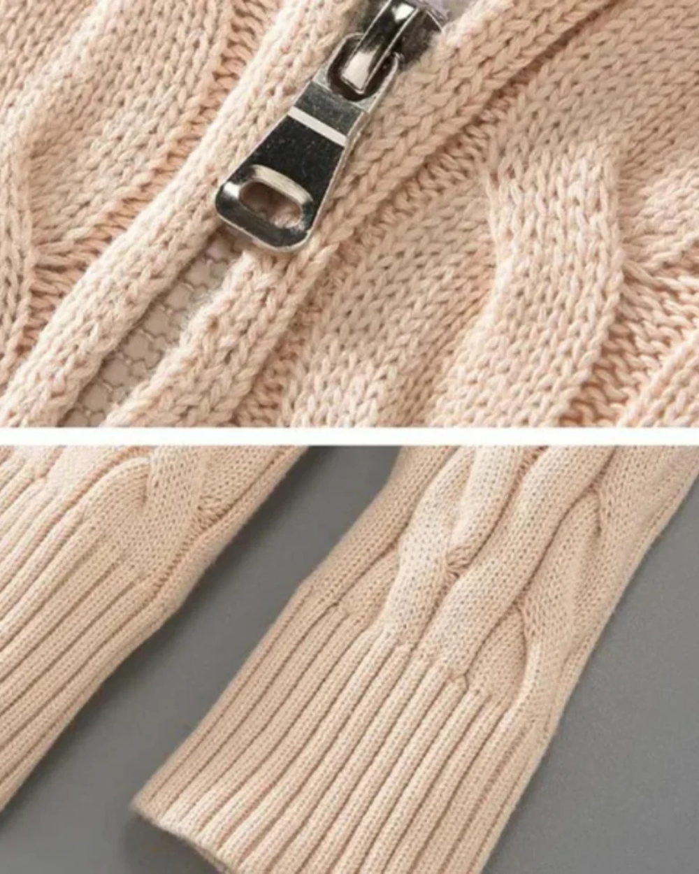 MOOSA - Pietro Sweater Halve Ritssluiting