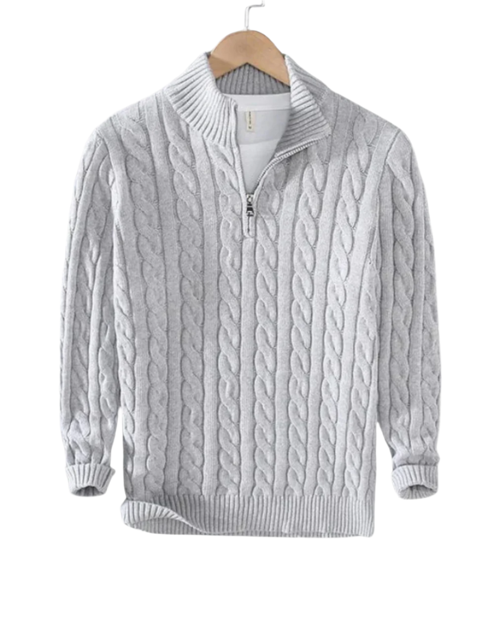 MOOSA - Pietro Sweater Halve Ritssluiting