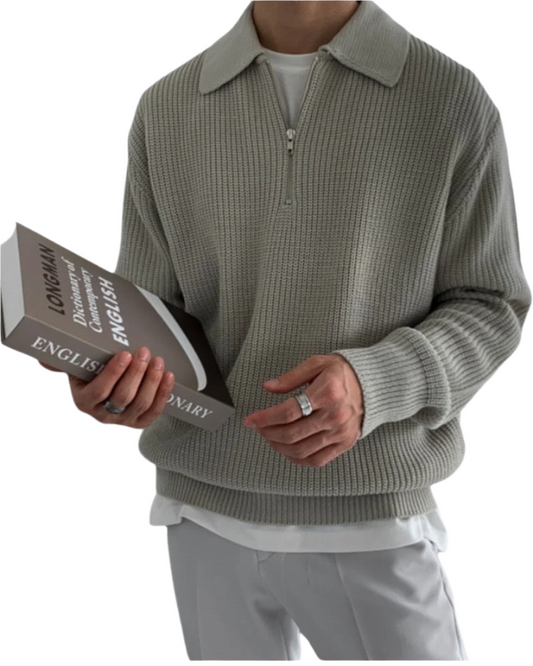 MOOSA - Stijlvol Zip Sweater