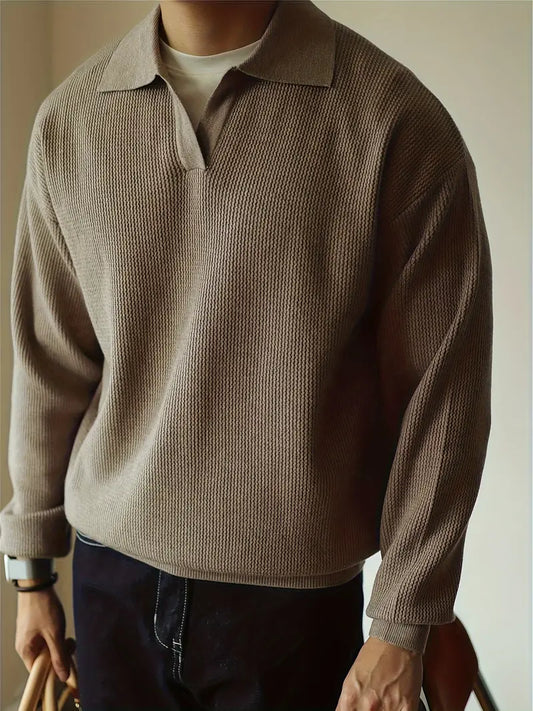 MOOSA - Edward Long sleeve Polo