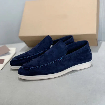 MOOSA - Chique suède loafers